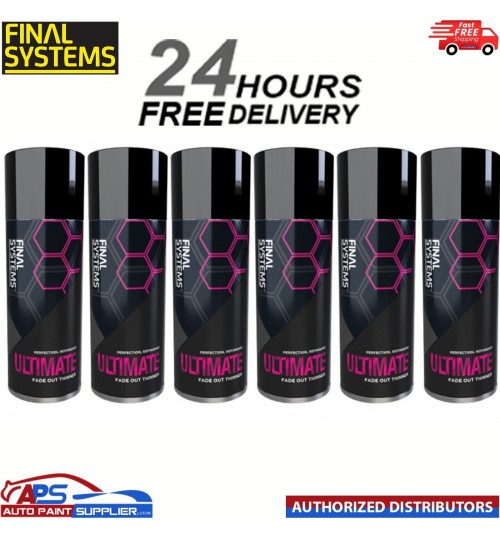 6 x FINAL SYSTEMS ULTIMATE FADE OUT THINNER - 400ml